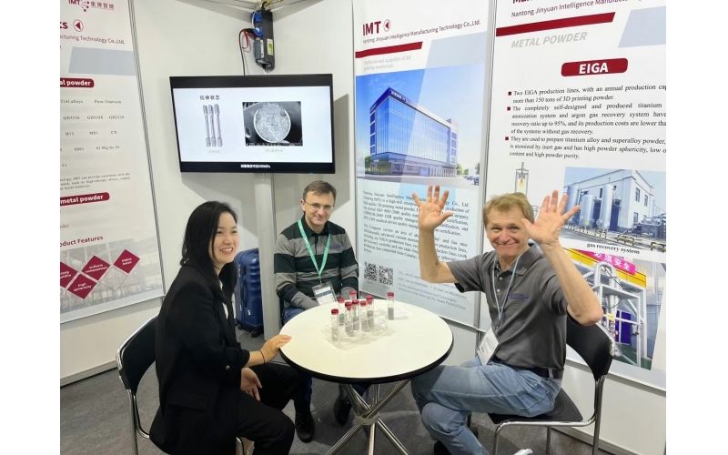 金源智能在Formnext展出高性能金屬粉末，以中國(guó)制造拓展國(guó)際市場(chǎng)